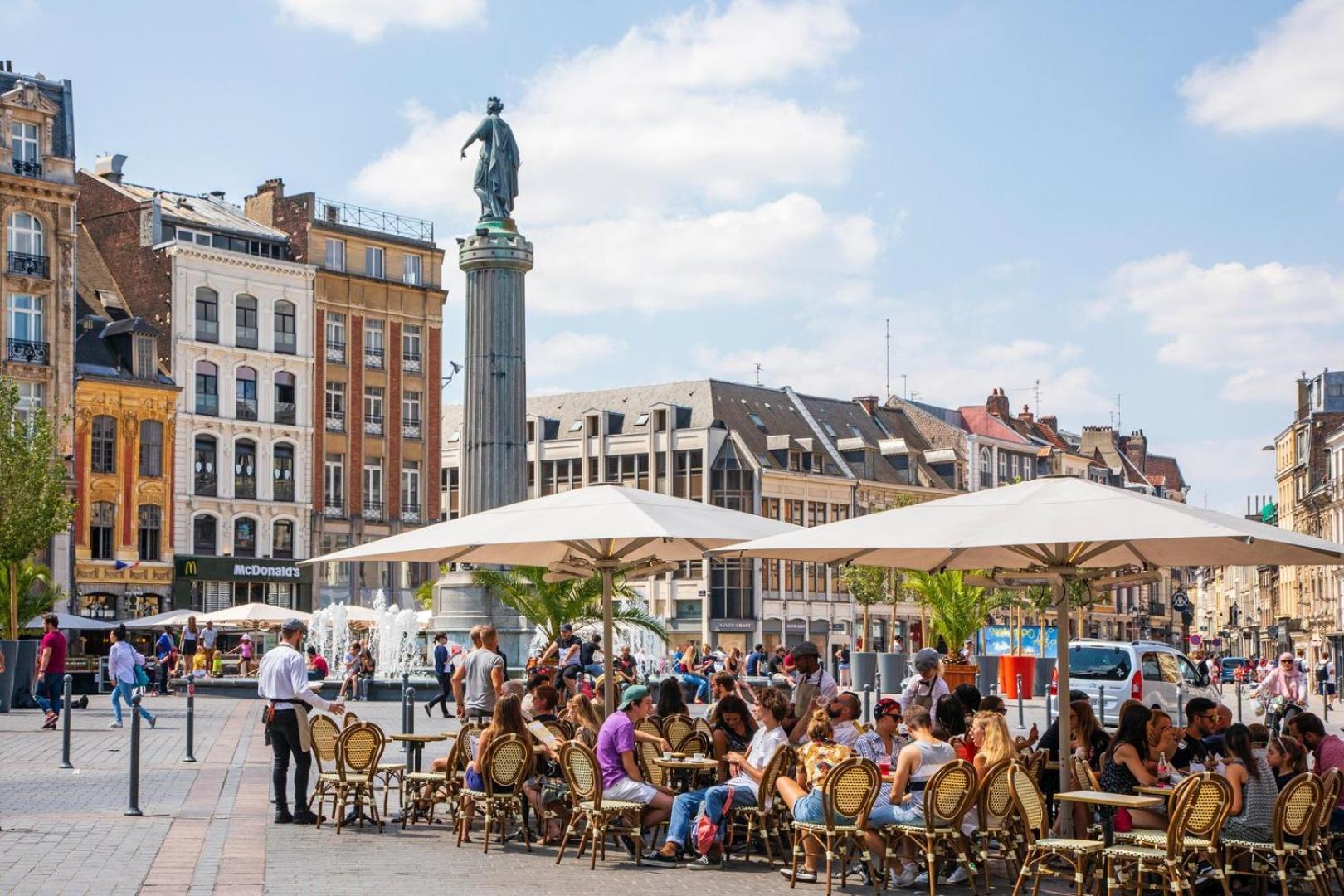 Duplex In The Heart Of Old Lille Terrace + Parking Apartment Exterior foto