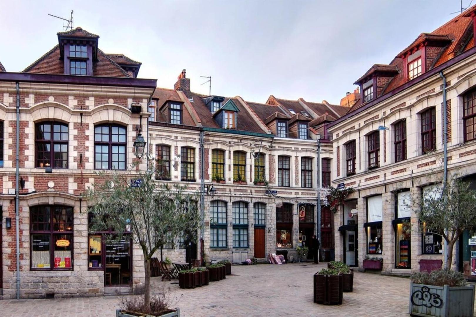 Duplex In The Heart Of Old Lille Terrace + Parking Apartment Exterior foto